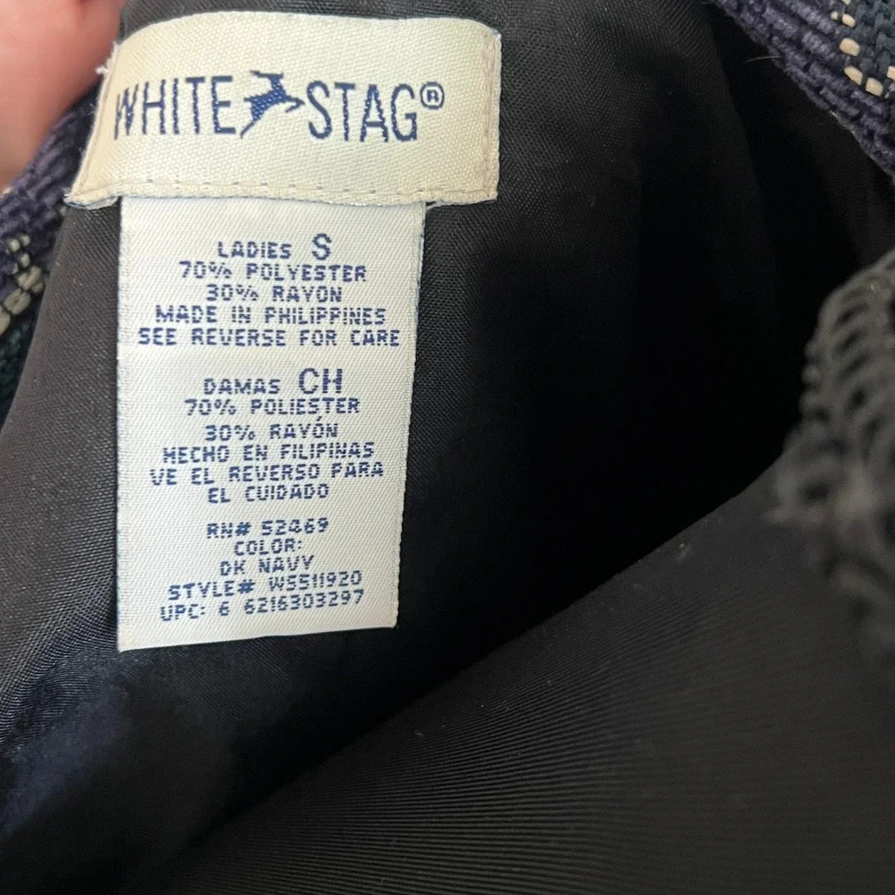VTG White Stag Womens S Tapestry Blazer Jacket Floral 90s Cottage Grandmacore‎